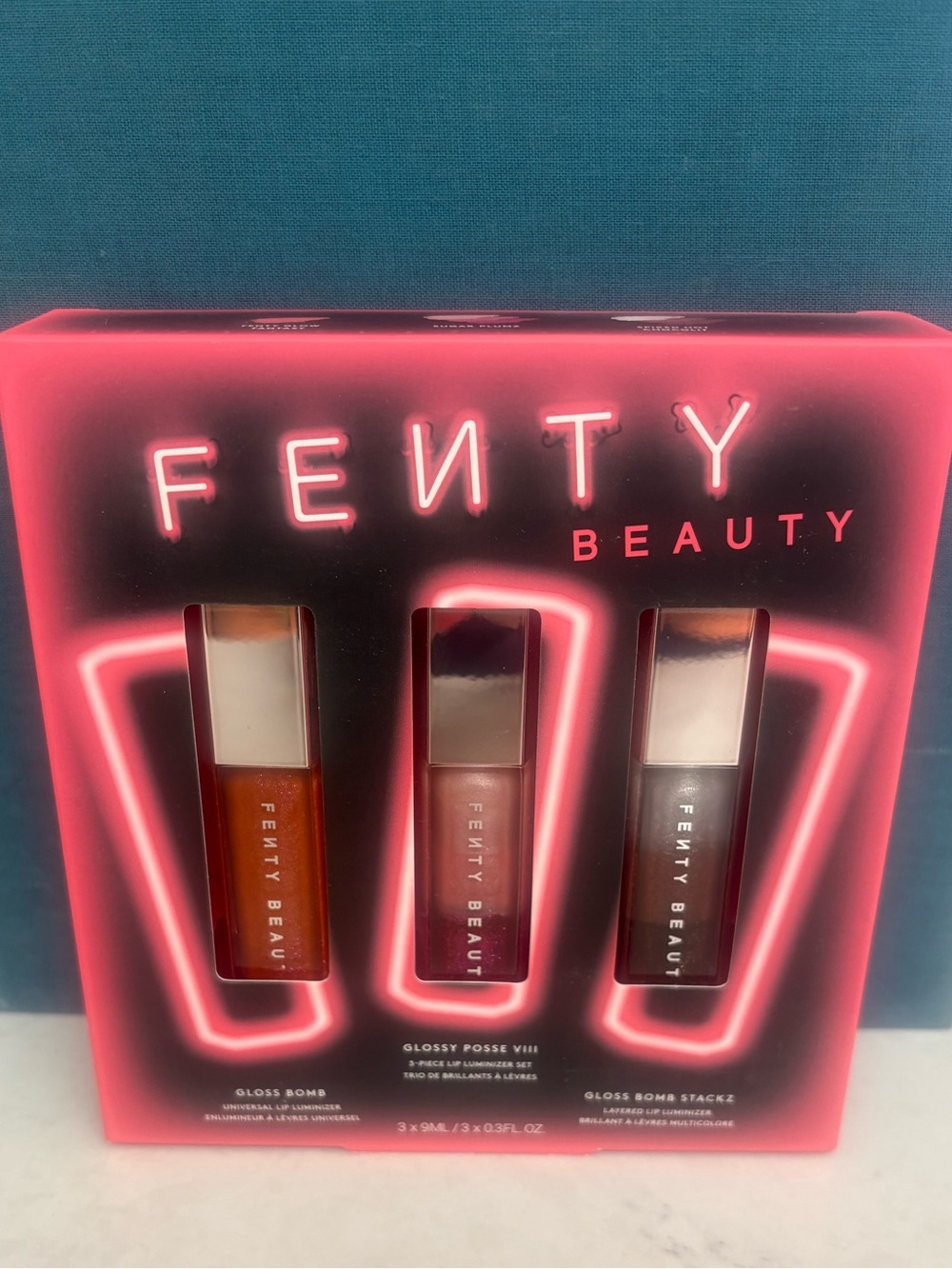 Fenty Beauty Gloss Bomb Trio - MSRP $54